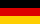 Deutsche Flagge für Regeln auf Deutsch